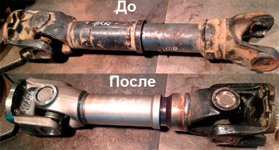 Ремонт карданов в Вологде